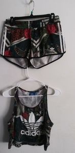 Adidas farm Matching set- jungle print